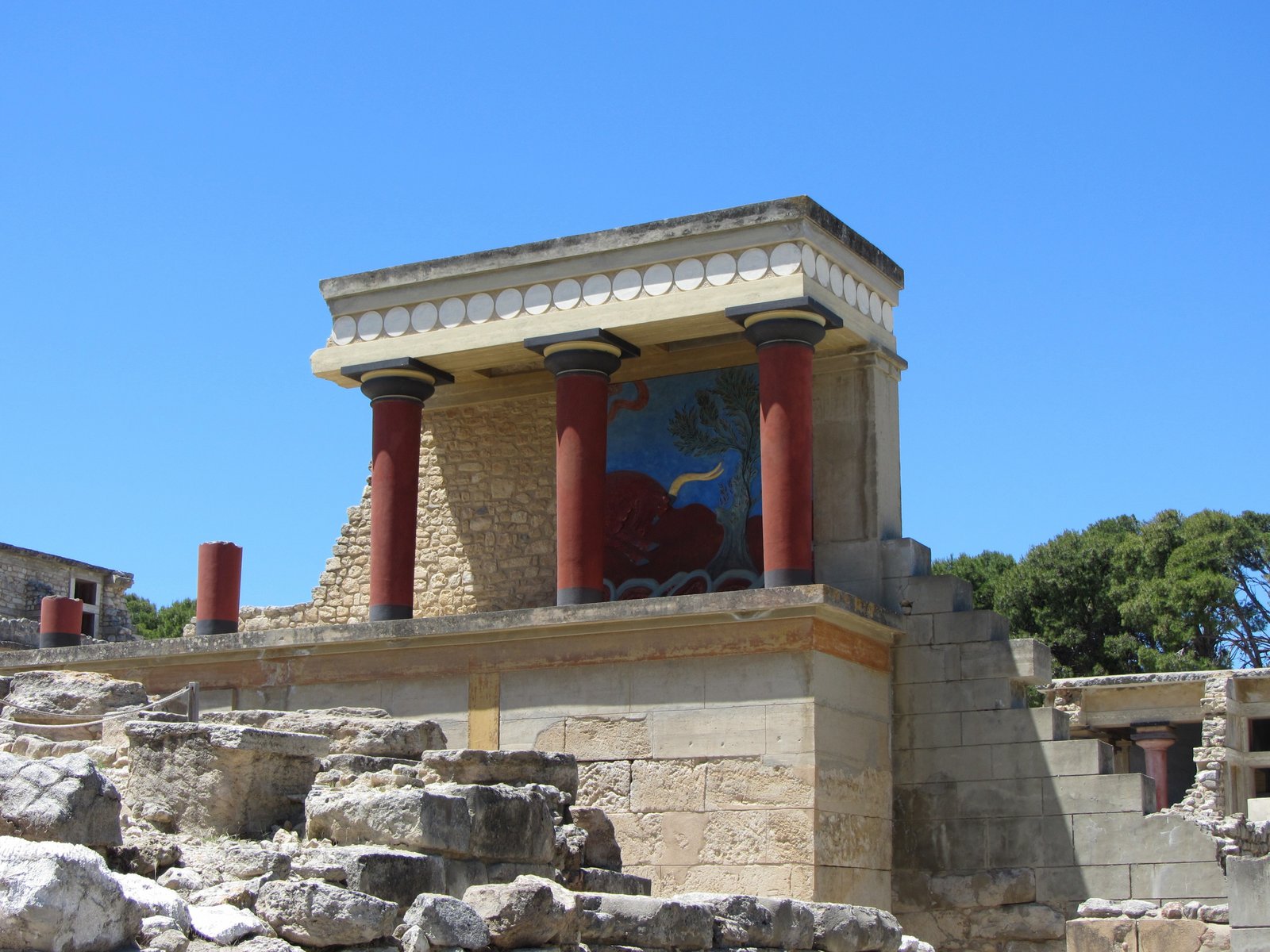 Руїни Кносського палацу на Криті